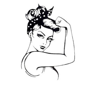 Rosie Riveter Decal
